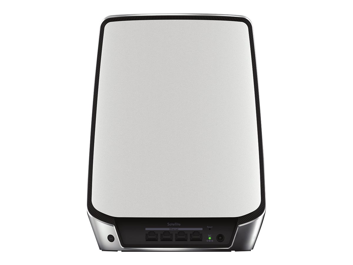 Netgear Orbi RBK853 WiFi 6 Mesh WLAN System (TriBand AX6000 WiFi 6 Mesh Router + 2x Mesh Wifi Satellit - 6.000 MBit/s Speed bis zu 525 mÂ² Abdeckung und 100+ GerÃ¤te - 12x GB LAN - Smart Roaming) - Grau - Intern - Leistung - 525 mÂ² - Tri-Band (2,4 GHz / 