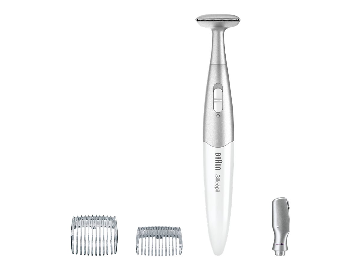 Braun FG 1100 Silképil Bikini und Augenbrauentrimmer Pink