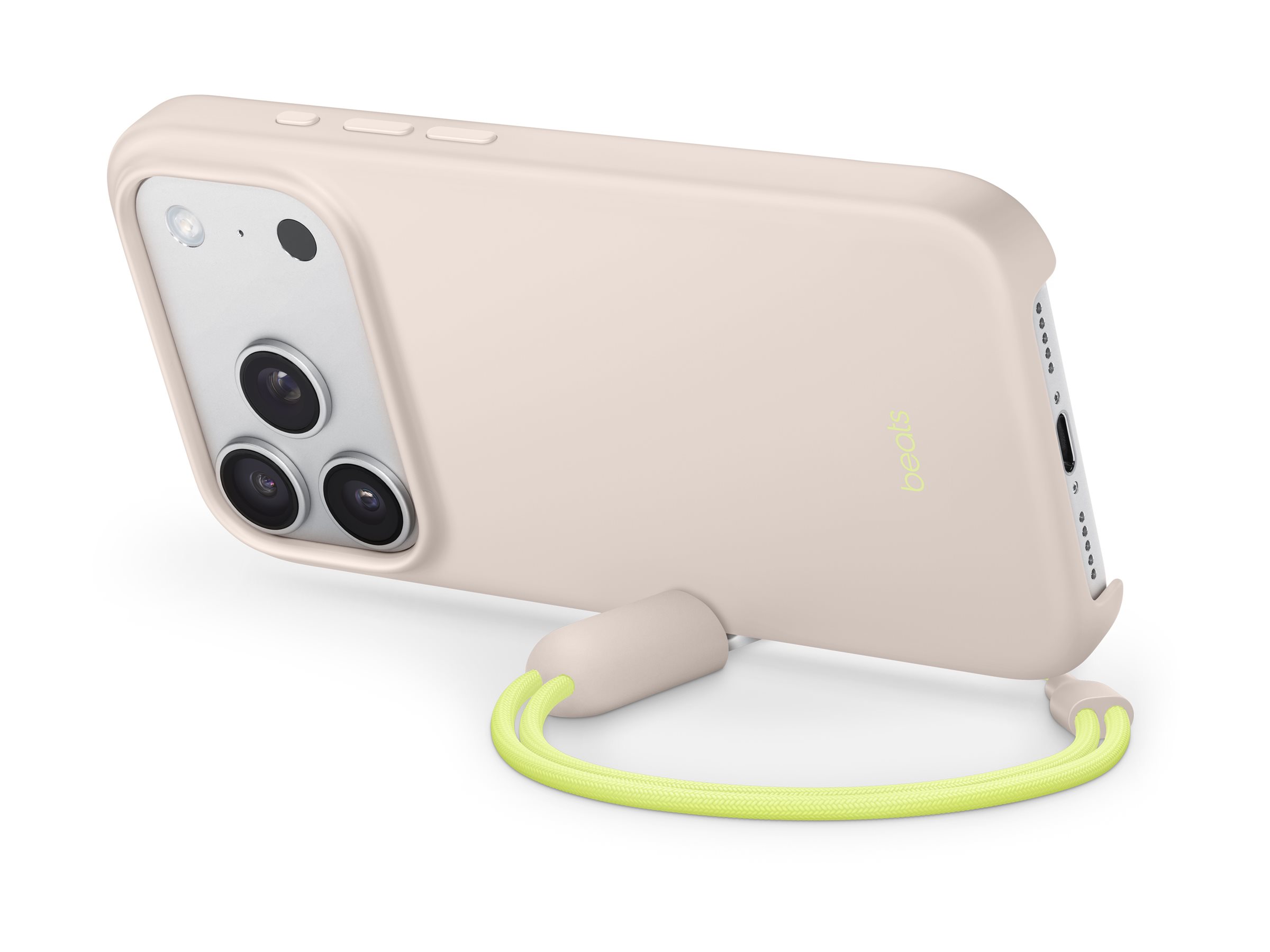 APPLE Beats iPhone 17 Pro Kickstand Case with MagSafe and Camera Control Lime Stone