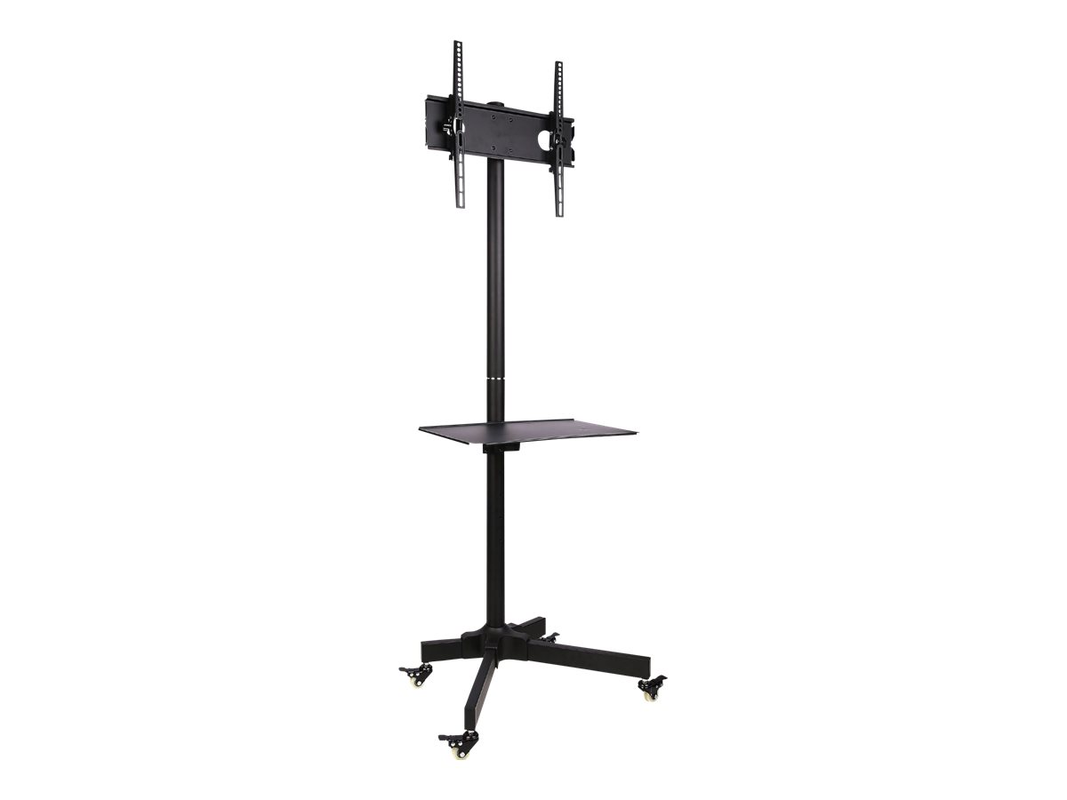 TECHLY TV Wagen fuer Displays Bildschirme LCD LED 59-140cm 23-55Zoll fuer Ihre Ausstattung bis 25KG VESA max 400X400