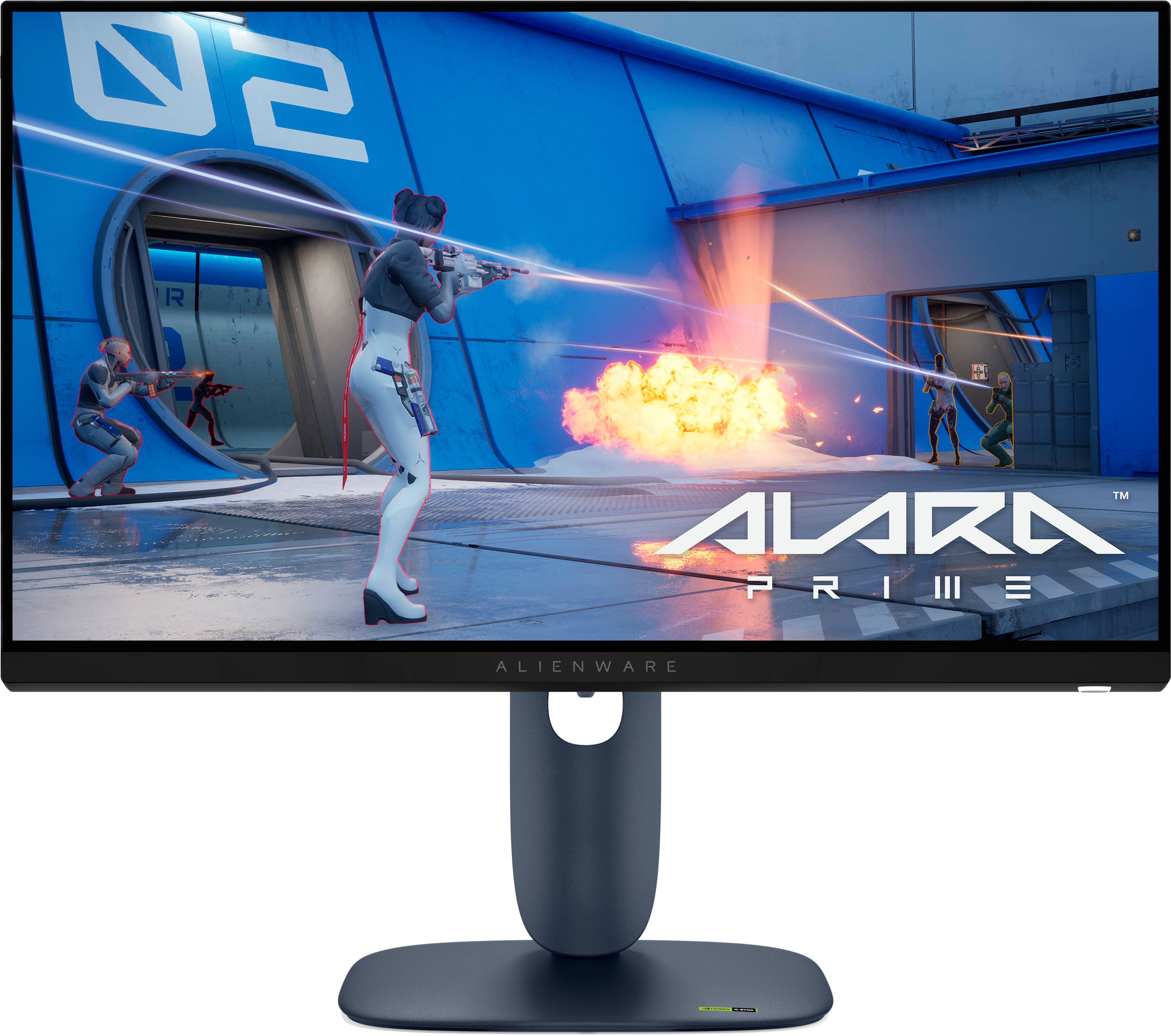 DELL Alienware 25 320Hz Gaming Monitor AW2525HM 62,23cm 24,5Zoll FHD 1920x1080 169 400cdm2 HDMI DP USB