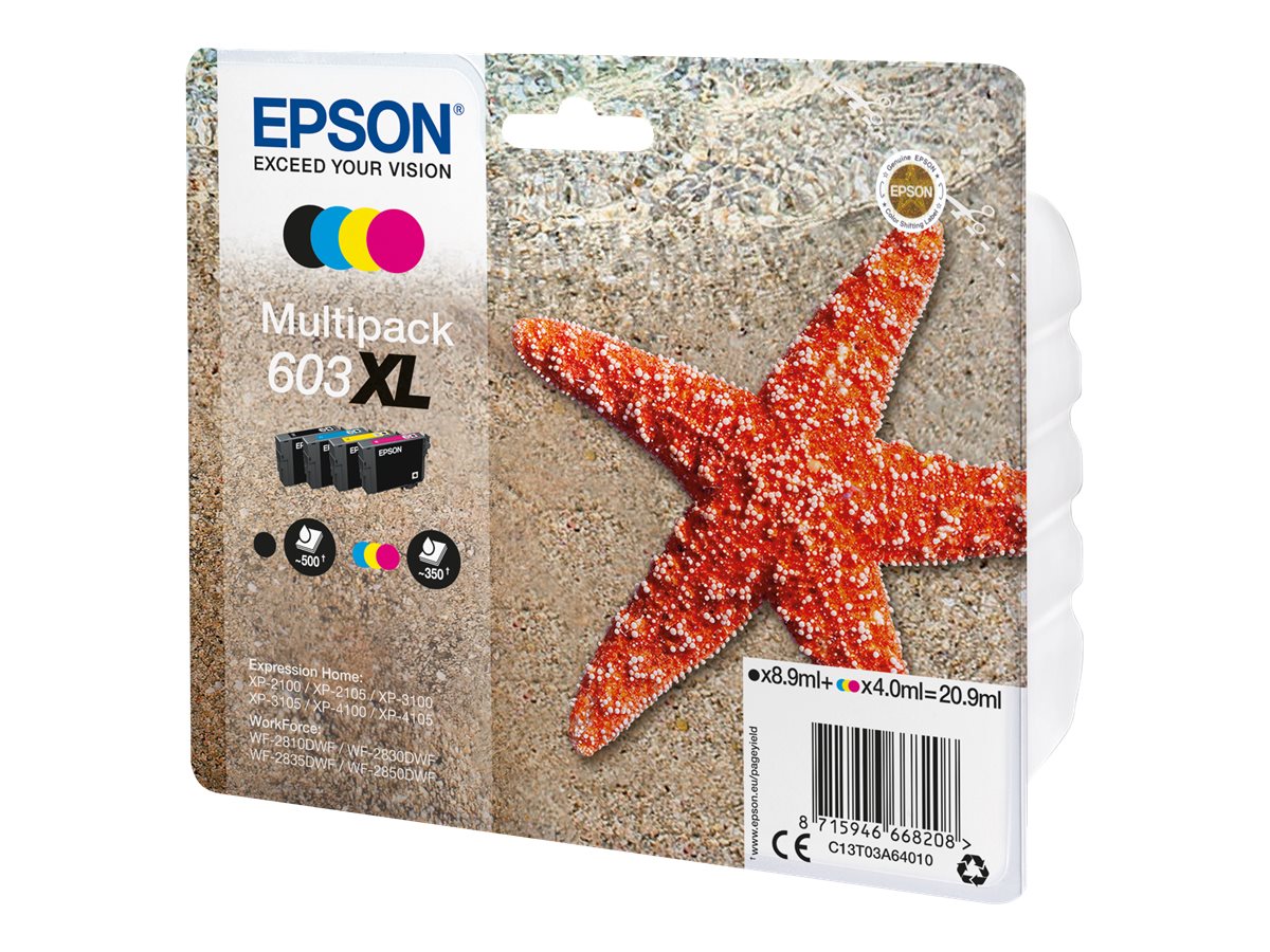 C13T03A64010 EPSON Nr.603XL XP Tinte (4) C13T03A64010 EPSON Nr.603XL XP Tinte (4)