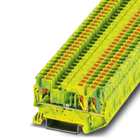 Phoenix Contact Schutzleiterreihenklemme PT 2,5-TWIN-PE gruen-gelb