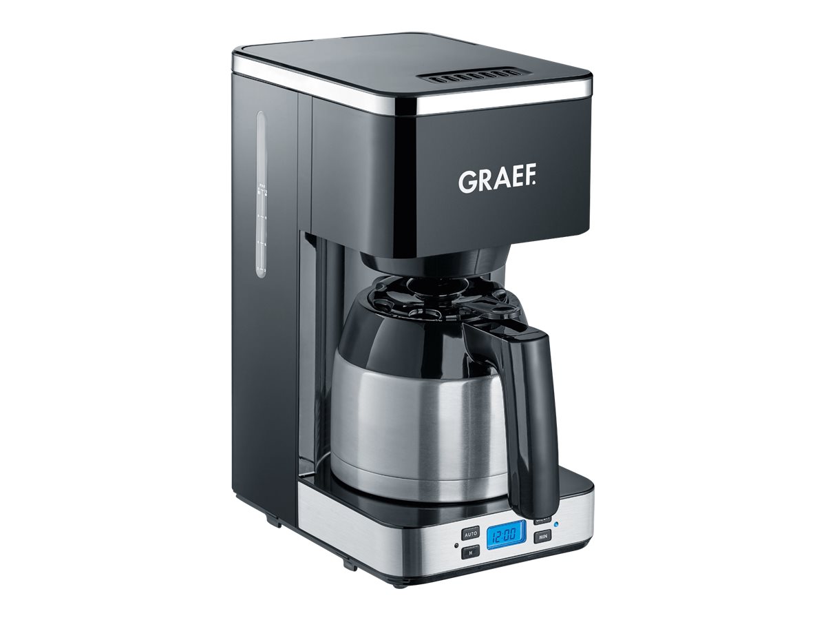 GRAEF FK512 Kaffeemaschine schwarz, 8-12 Tassen GRAEF FK512 Kaffeemaschine schwarz, 8-12 Tassen