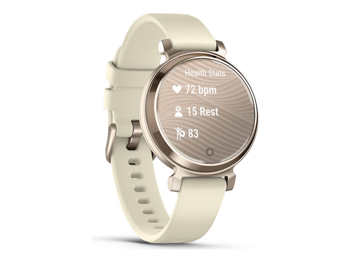 GARMIN Lily 2 Smartwatch kokosnuss/cremegold