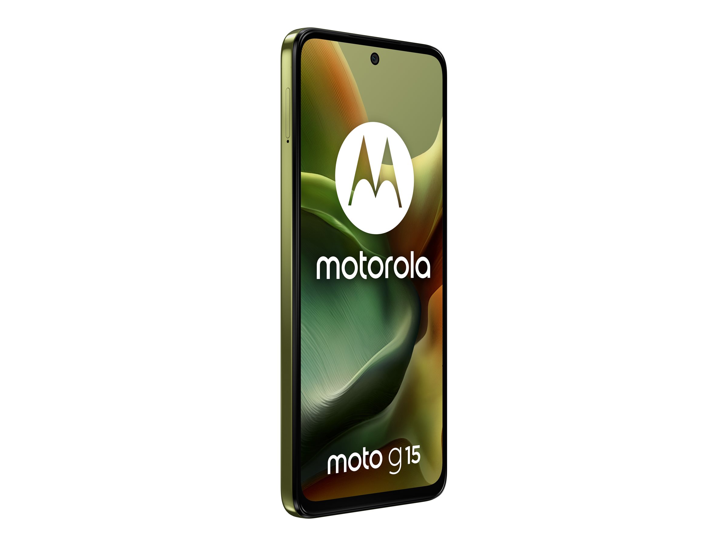 MOTOROLA moto g15 Dual-SIM-Smartphone iguana green 128 GB