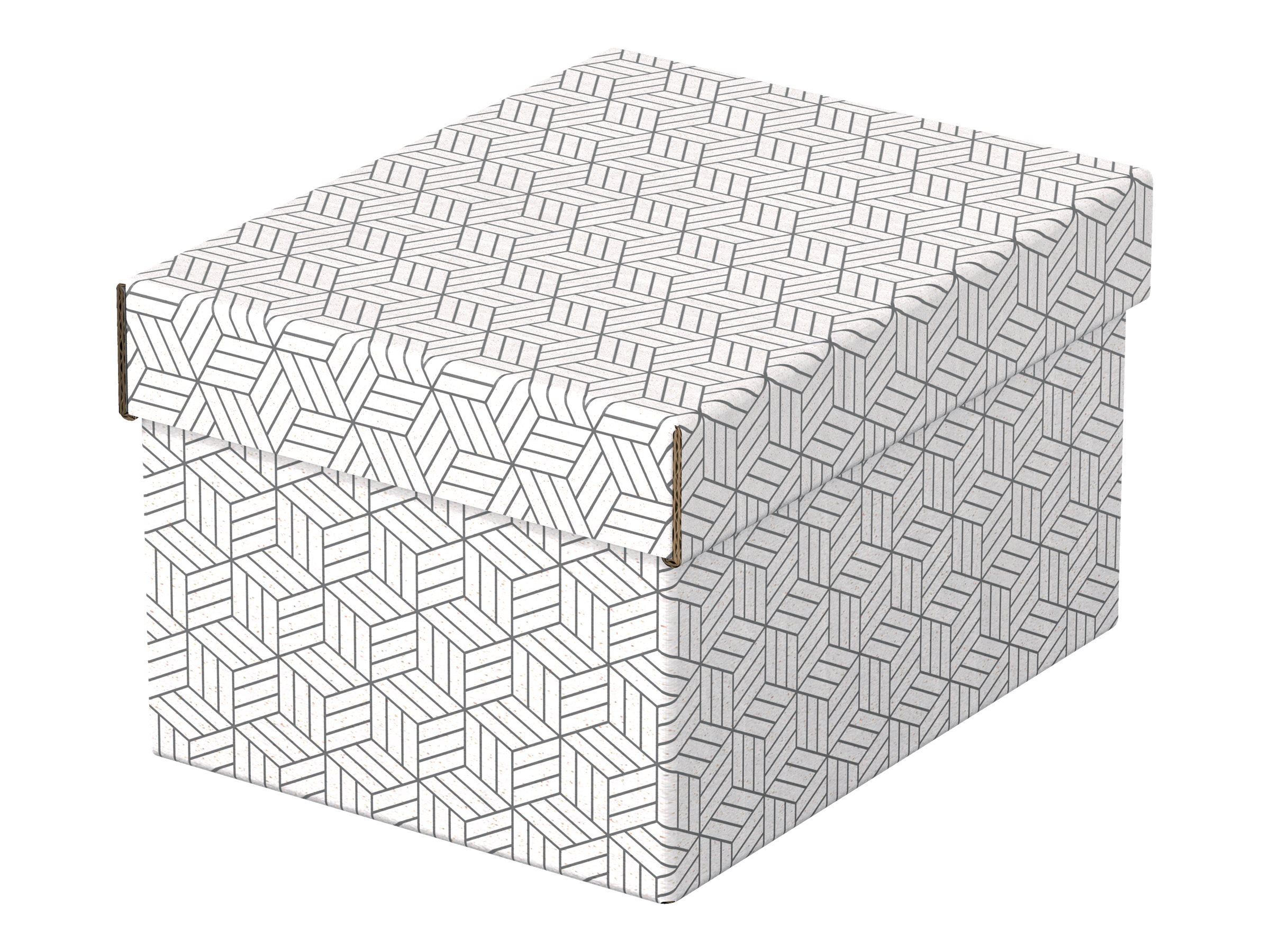3 Esselte Home Aufbewahrungsboxen 6,5 l weiss 20,0 x 25,5 x 15,0 cm