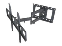 TECHLY Wandhalterung fuer LCD TV LED schwarz 58,42cm-139,70cm 32-55Zoll FullMotion Slim