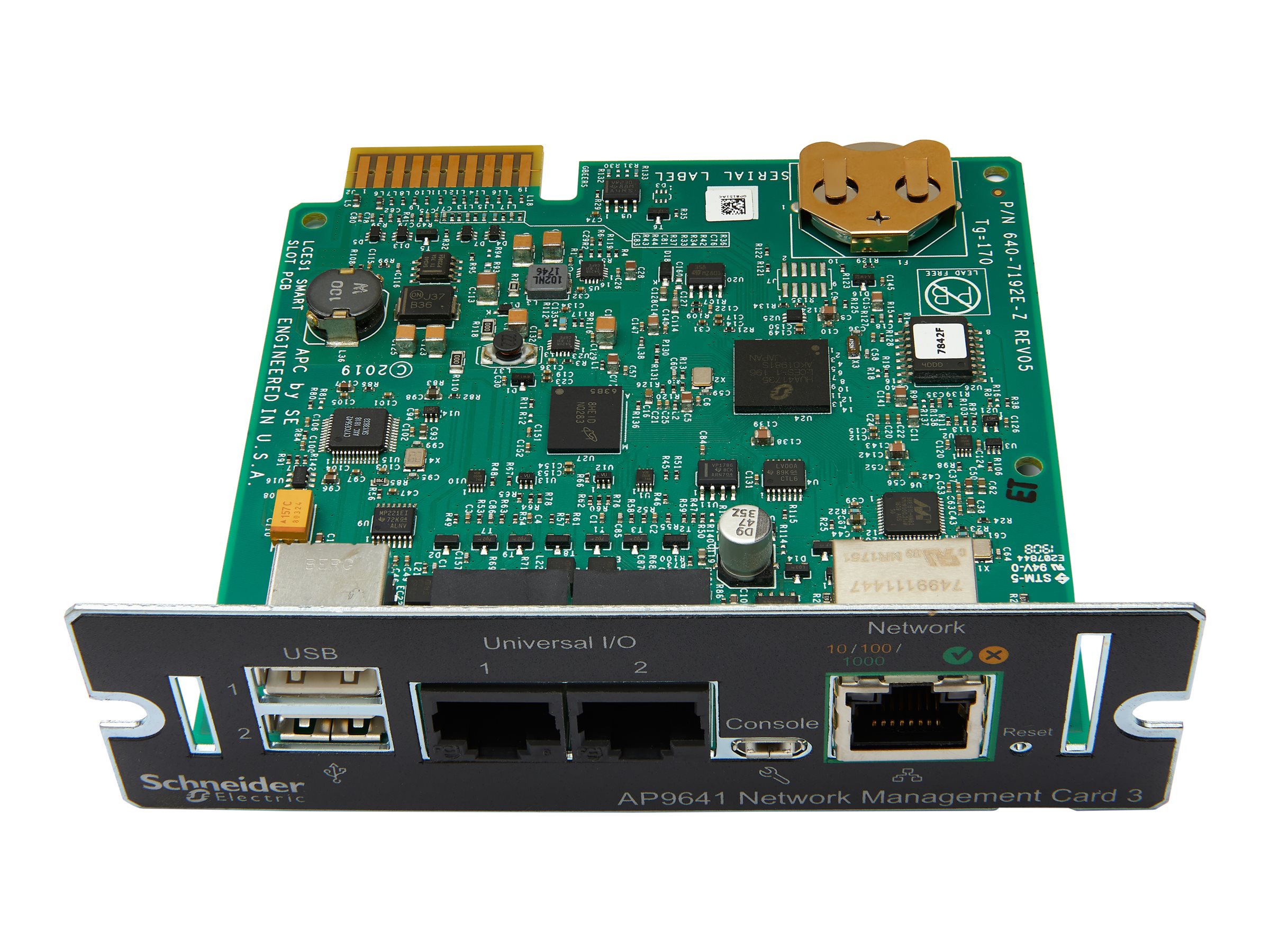 APC NETWORK MANAGEMENT CARD 3 APC NETWORK MANAGEMENT CARD 3