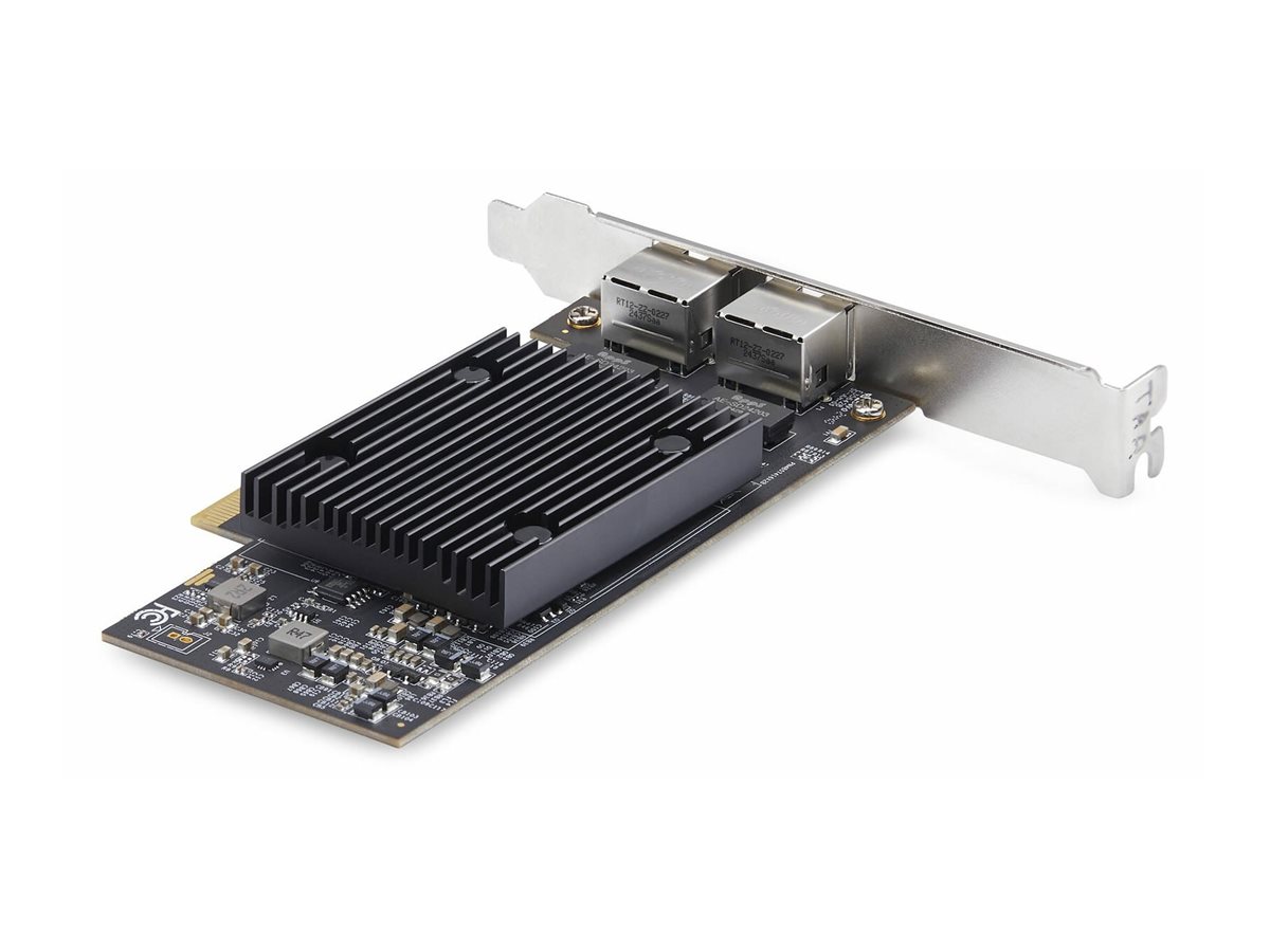STARTECHCOM 2Port PCIe 10Gb Ethernet Netzwerkkarte Windows und Linux BCM57416 Chipset 10GBASET NIC Karte TAA