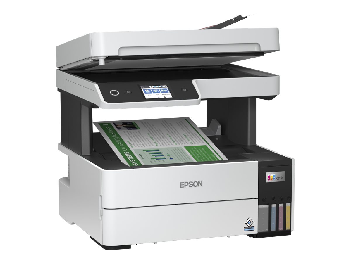 EPSON EcoTank ET-5150 3 in 1 Tintenstrahl-Multifunktionsdrucker grau
