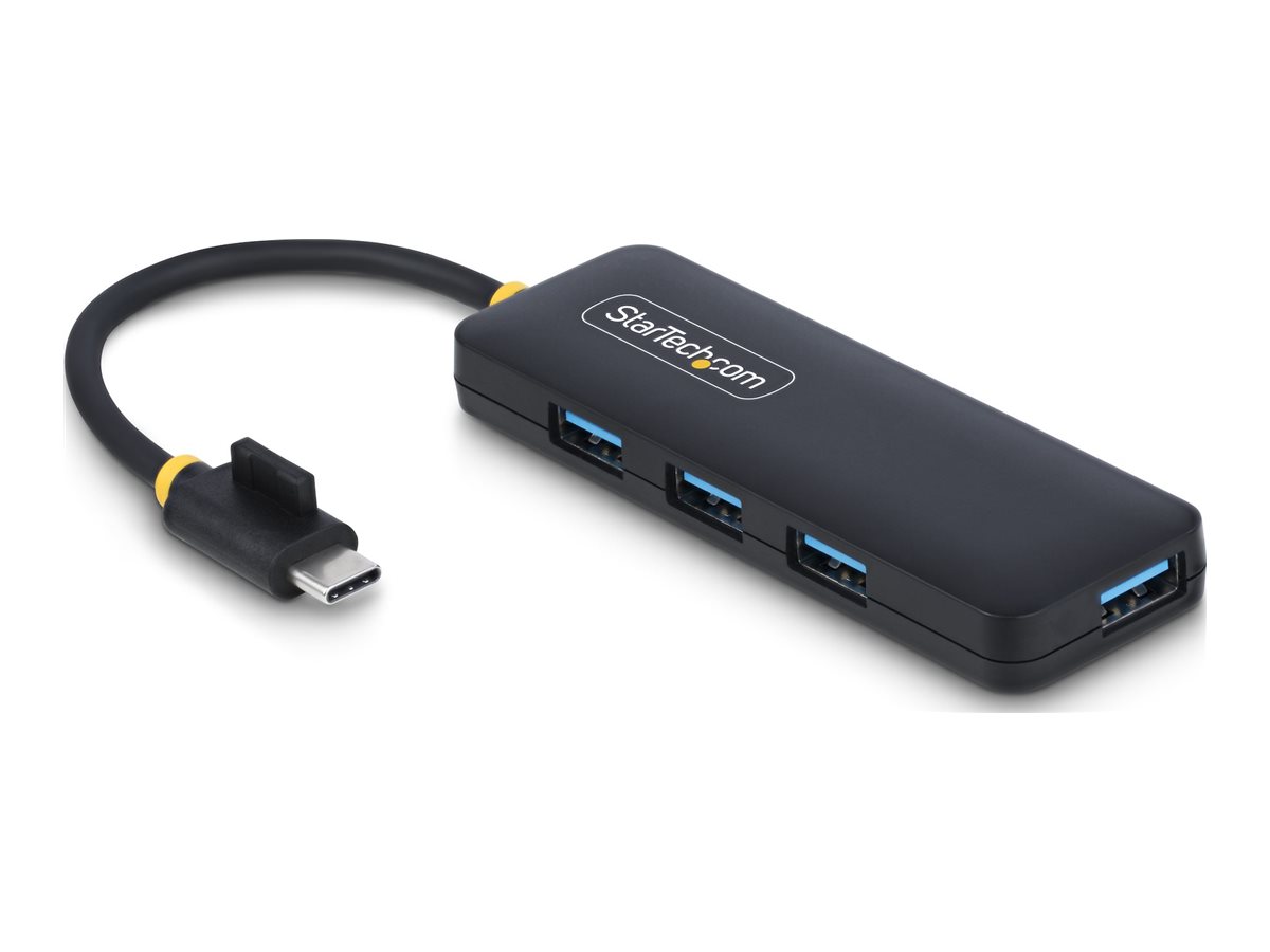 STARTECH.COM 4-Port USB-C Hub USB-C zu 4x USB-A Busbetrieben Mini Hub Multi-Port USB 3.0 Splitter Desktop USB Hub