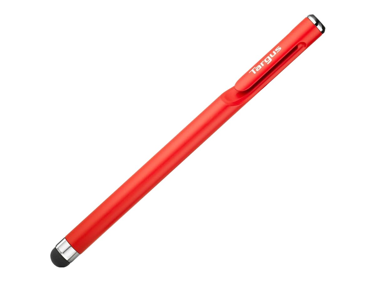 ANTIMICROBIAL STYLUS EMBEDDED CLIP - RED