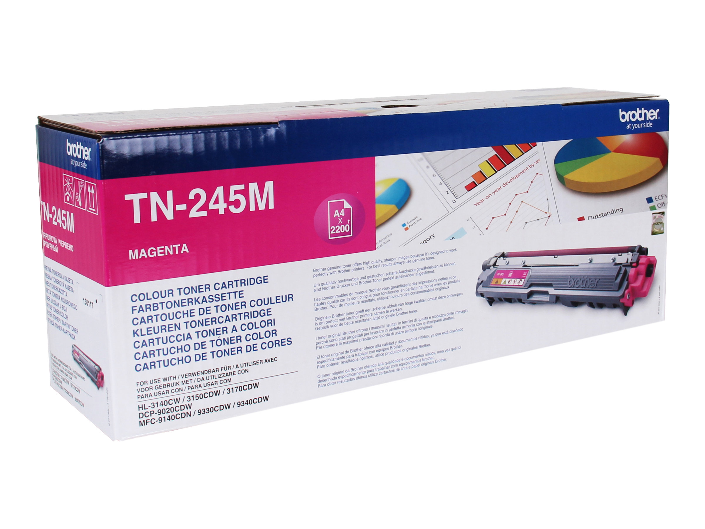 Brother TN245M - Magenta - Original - Tonerpatrone