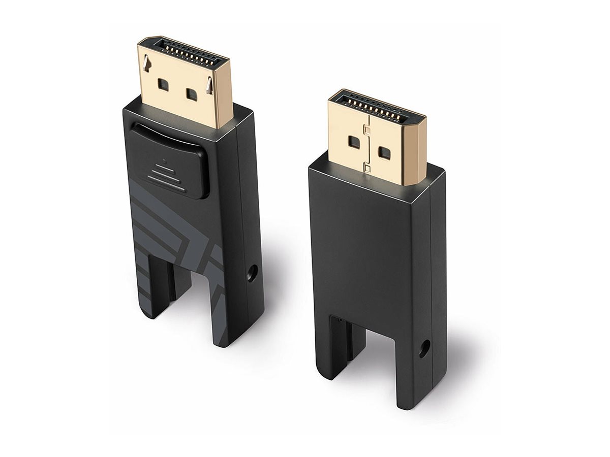 LINDY 20m Fibre Optic Hybrid DisplayPort 1.4 Cable mDP/mDP with DP adapters