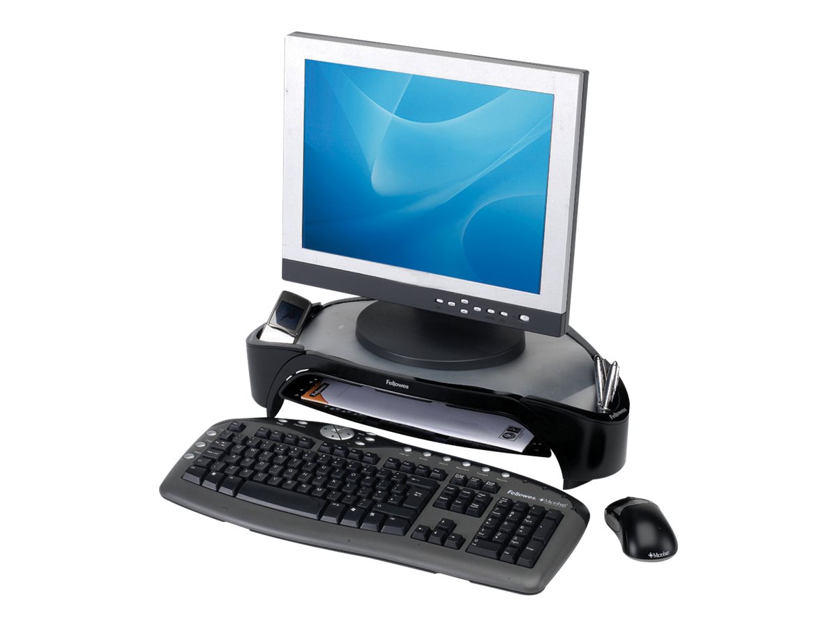 Fellowes Monitorstaender Smart Suites Plus schwarz Fellowes Monitorstaender Smart Suites Plus schwarz