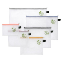 FolderSys Reissverschlussbeutel transparent/farbsortiert 0,20 mm, 1 Set FolderSys Reissverschlussbeutel transparent/farbsortiert 0,20 mm, 1 Set