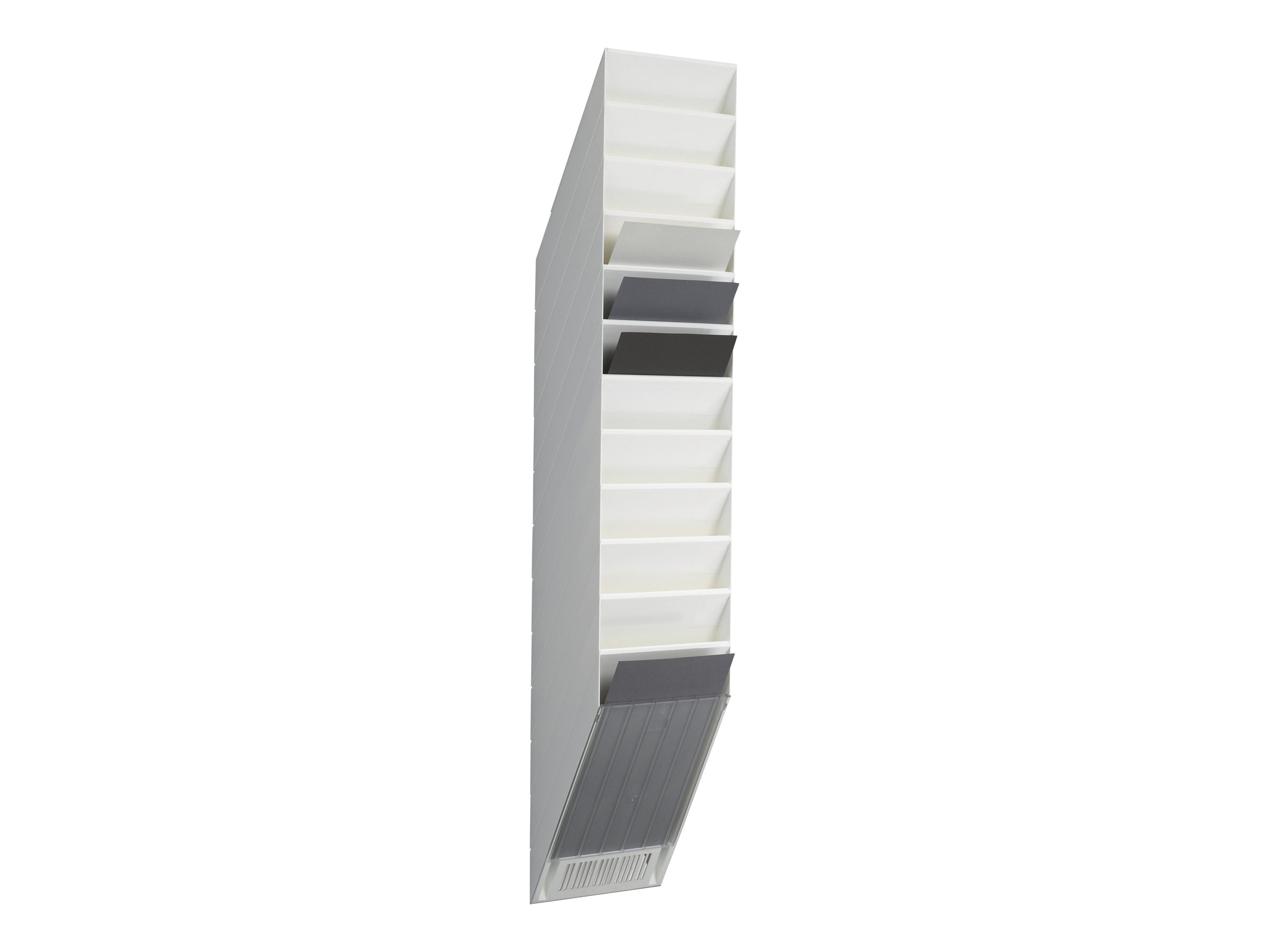 DURABLE Wandprospekthalter FLEXIBOXX weiss DIN A4