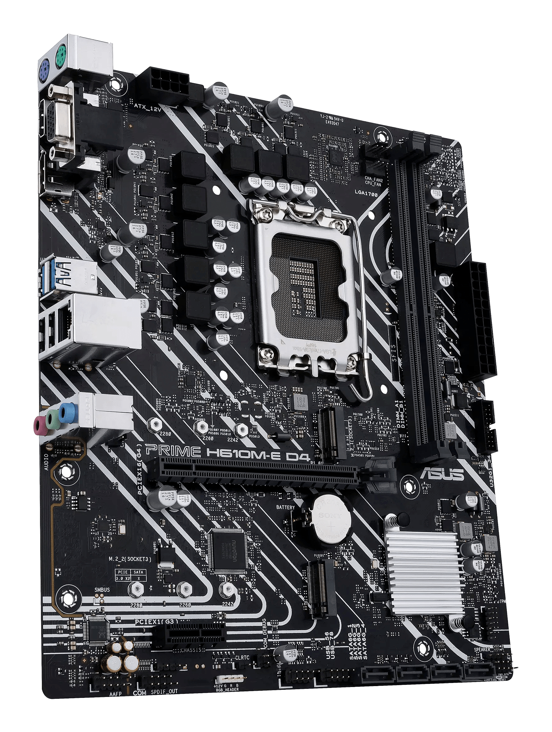 ASUS PRIME H610M-E D4-CSM micro ATX LGA1700 H610