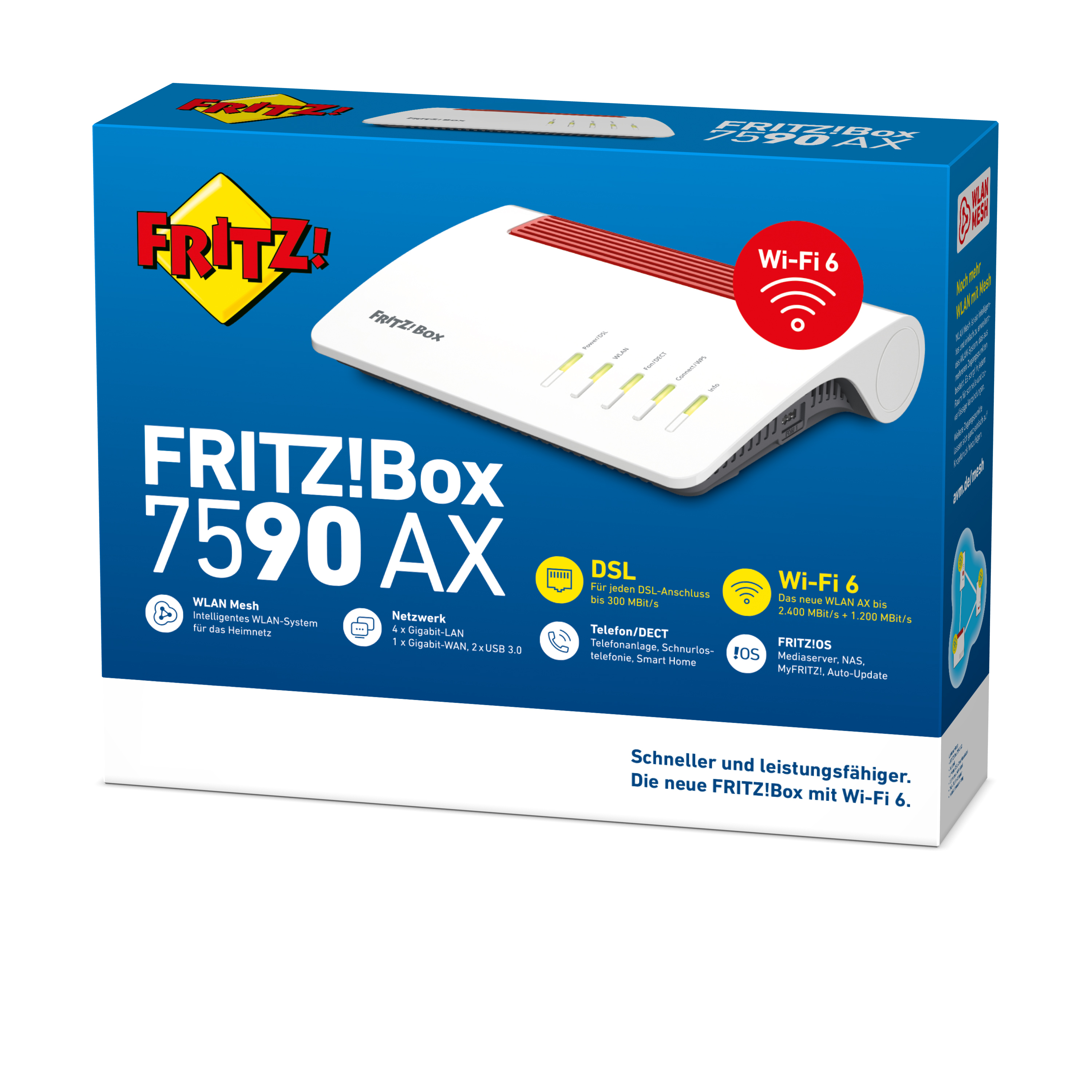 AVM FRITZBOX 7590 AX DSL ROUTER