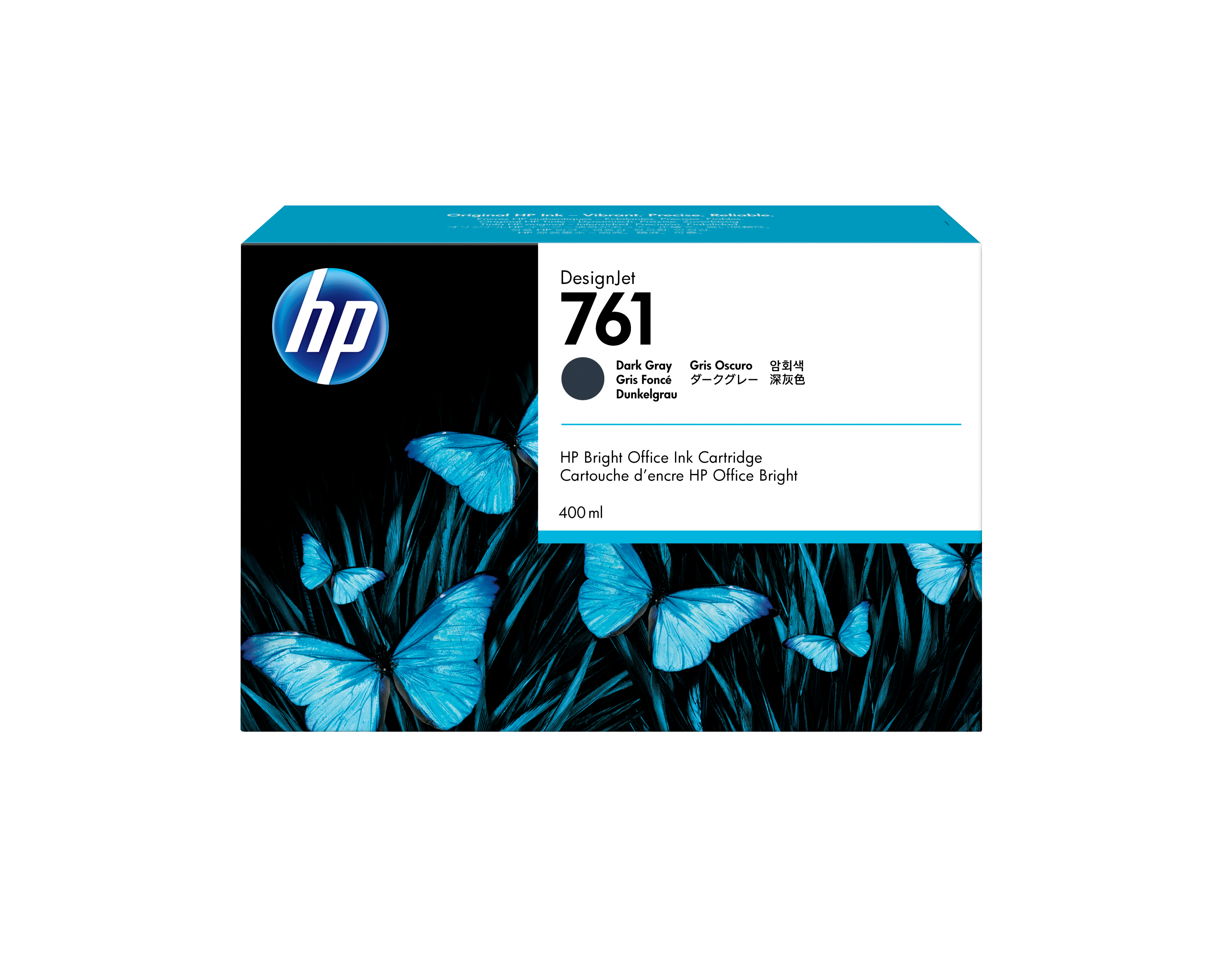 HP 761CM996A dunkelgrau Druckerpatrone