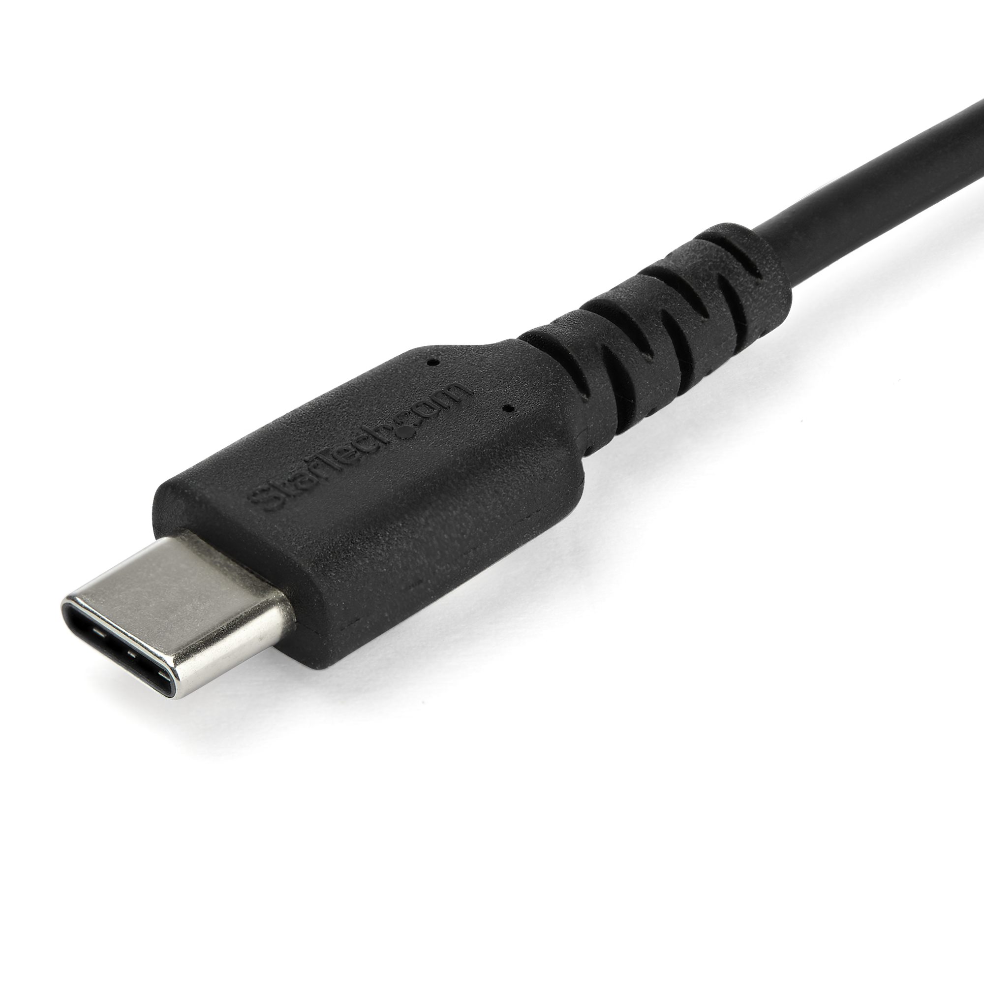 STARTECHCOM 1m 3ft USBC Cable Durable USB 20 Type C Cord Data Charging Male to Male Black