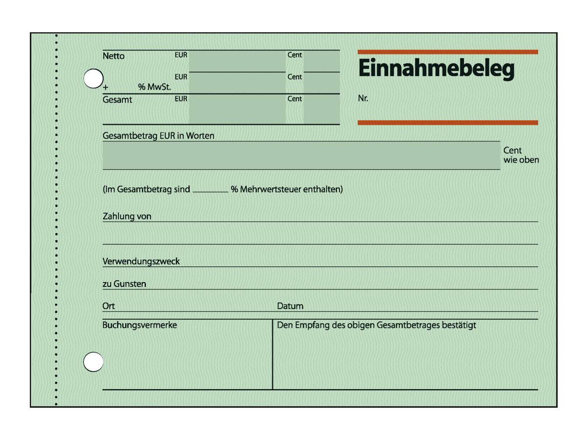 SIGEL Einnahmebeleg Formularbuch EB615 SIGEL Einnahmebeleg Formularbuch EB615