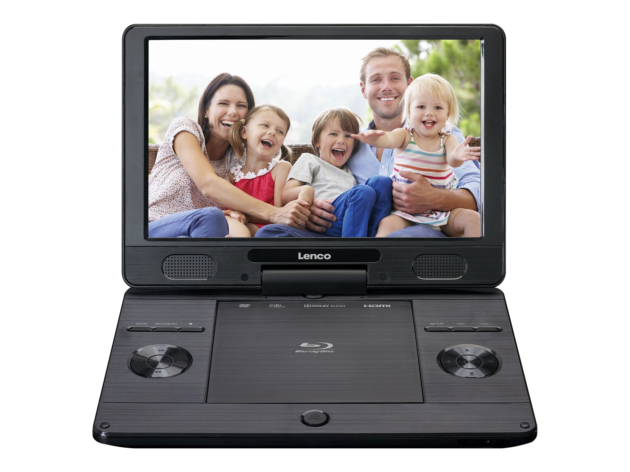 LENCO BRP1150BK tragbarer 115 Bluray DVD Player