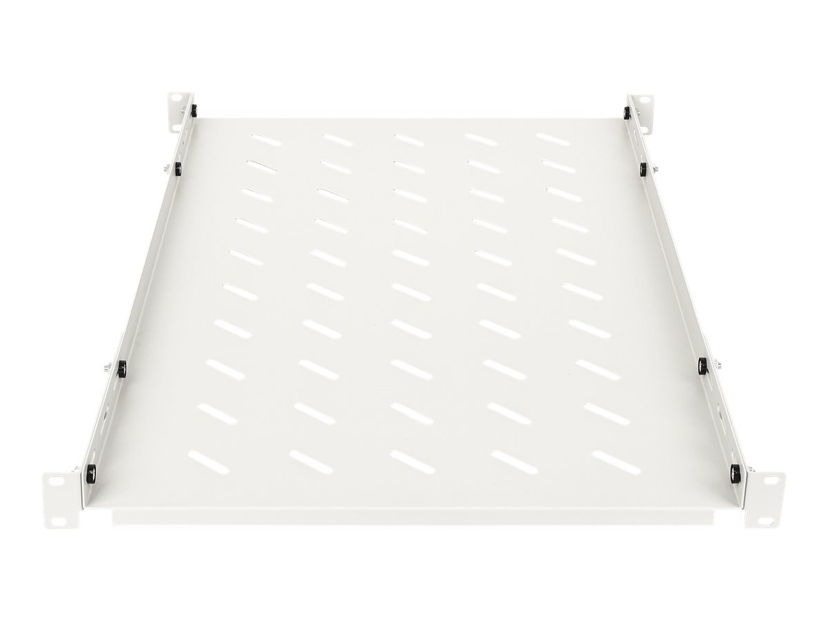 INTELLINET 48,26cm 19Zoll Fachboden verstellbare Schienen 750-950mm Fläche 750mm für Schrank 1000mm tief 1HE 20kg Traglast grau INTELLINET 48,26cm 19Zoll Fachboden verstellbare Schienen 750-950mm Fläche 750mm für Schrank 1000mm tief 1HE 20kg Traglast grau