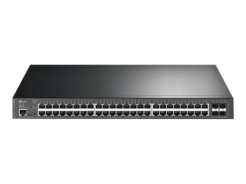 TP-LINK SG3452XP Omada 48-Port PoE+ Gigabit L2+ Managed Switch 4x 10GE SFP+ 48x PoE+ 500W total PoE budget TP-LINK SG3452XP Omada 48-Port PoE+ Gigabit L2+ Managed Switch 4x 10GE SFP+ 48x PoE+ 500W total PoE budget