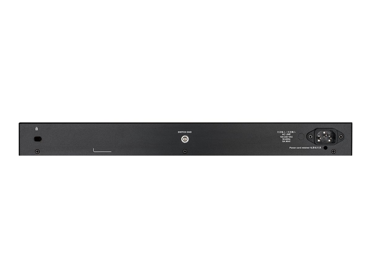 D-LINK DGS-1250-52XMP/E 52-Port Smart Managed PoE+ Gigabit Switch 48x 10/100/1000 4x 10Gbit/s SFP+