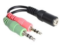 Delock Adapter Klinkenbuchse 3,5mm 2x Klinkenstecker 3,5mm