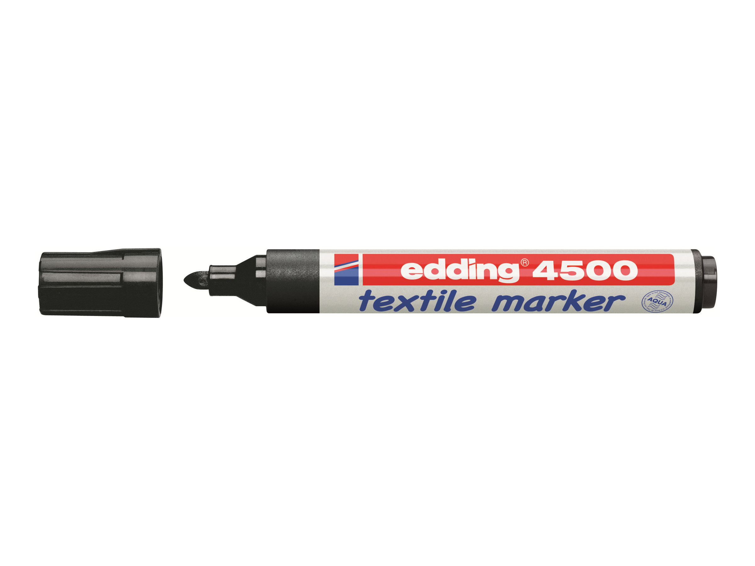 edding 4500 Textilmarker schwarz 2,0 - 3,0 mm, 1 St.