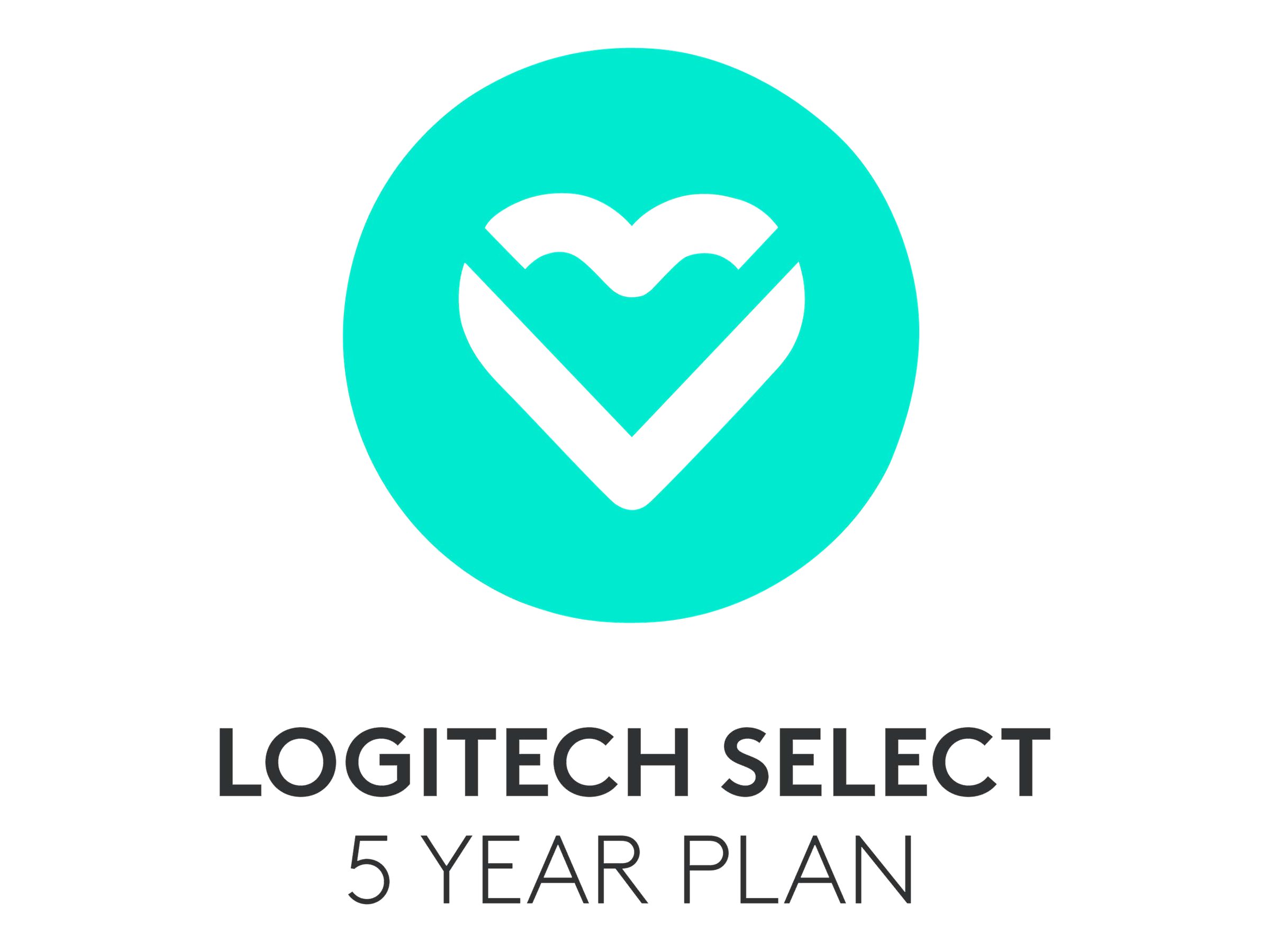LOGITECH Select Extended service agreement advance parts replacement 5 years response time 1 business day 1 room LOGITECH Select Extended service agreement advance parts replacement 5 years response time 1 business day 1 room