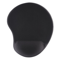 hama Mousepad mit Handgelenkauflage Ergonomic schwarz