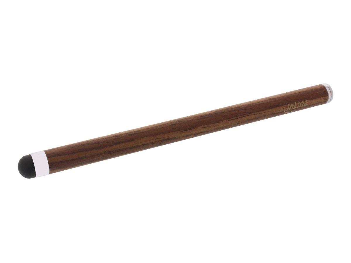 INLINE woodstylus Stylus-Stift für Touchscreens Walnuss/Metall