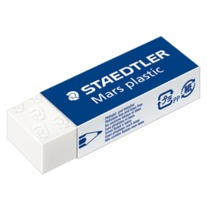 STAEDTLER Radiergummi Mars plastic weiss STAEDTLER Radiergummi Mars plastic weiss