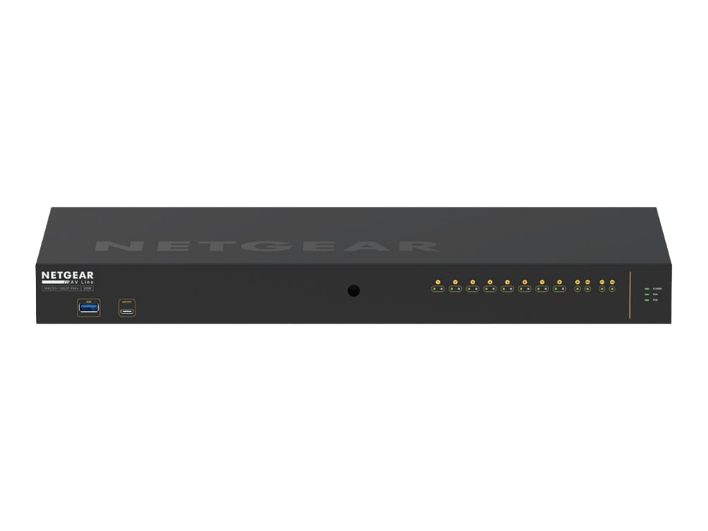 NETGEAR M4250 12-Port AV Line PoE+ Switch 125W 2x1G 2xSFP Managed Switch