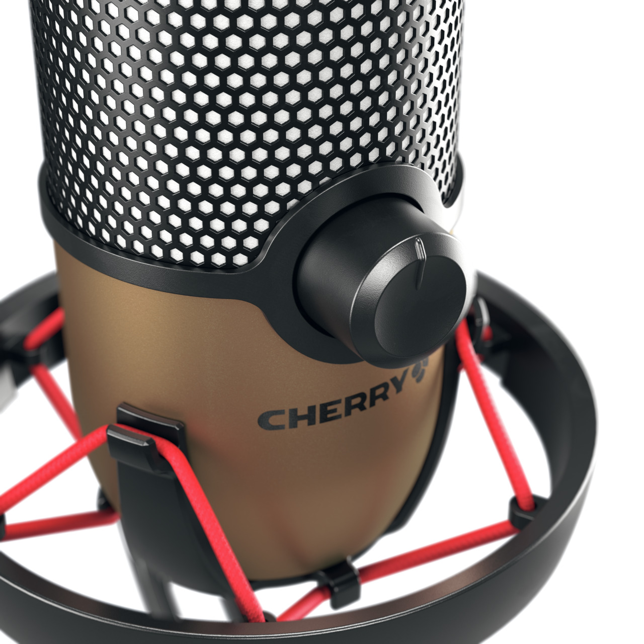 CHERRY UM 90 PRO RGB Mikrofon Schwarz, Bronze