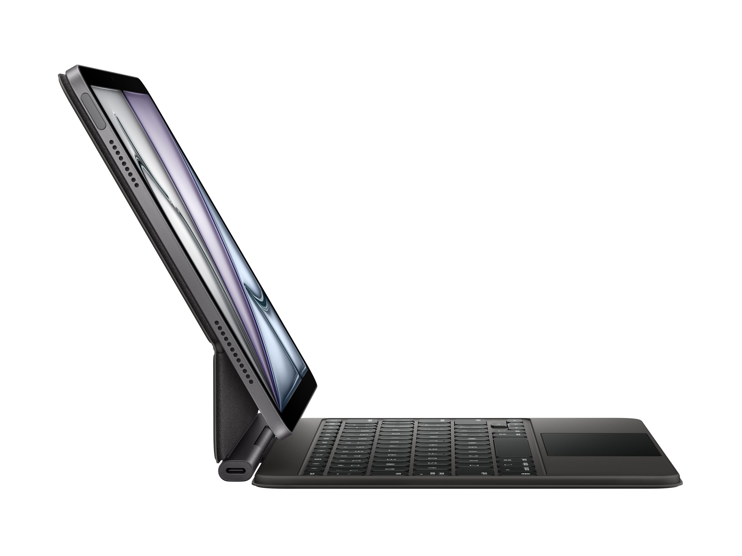APPLE Magic Keyboard for iPad Air 27,9cm 11Zoll (M3) - German - Black APPLE Magic Keyboard for iPad Air 27,9cm 11Zoll (M3) - German - Black
