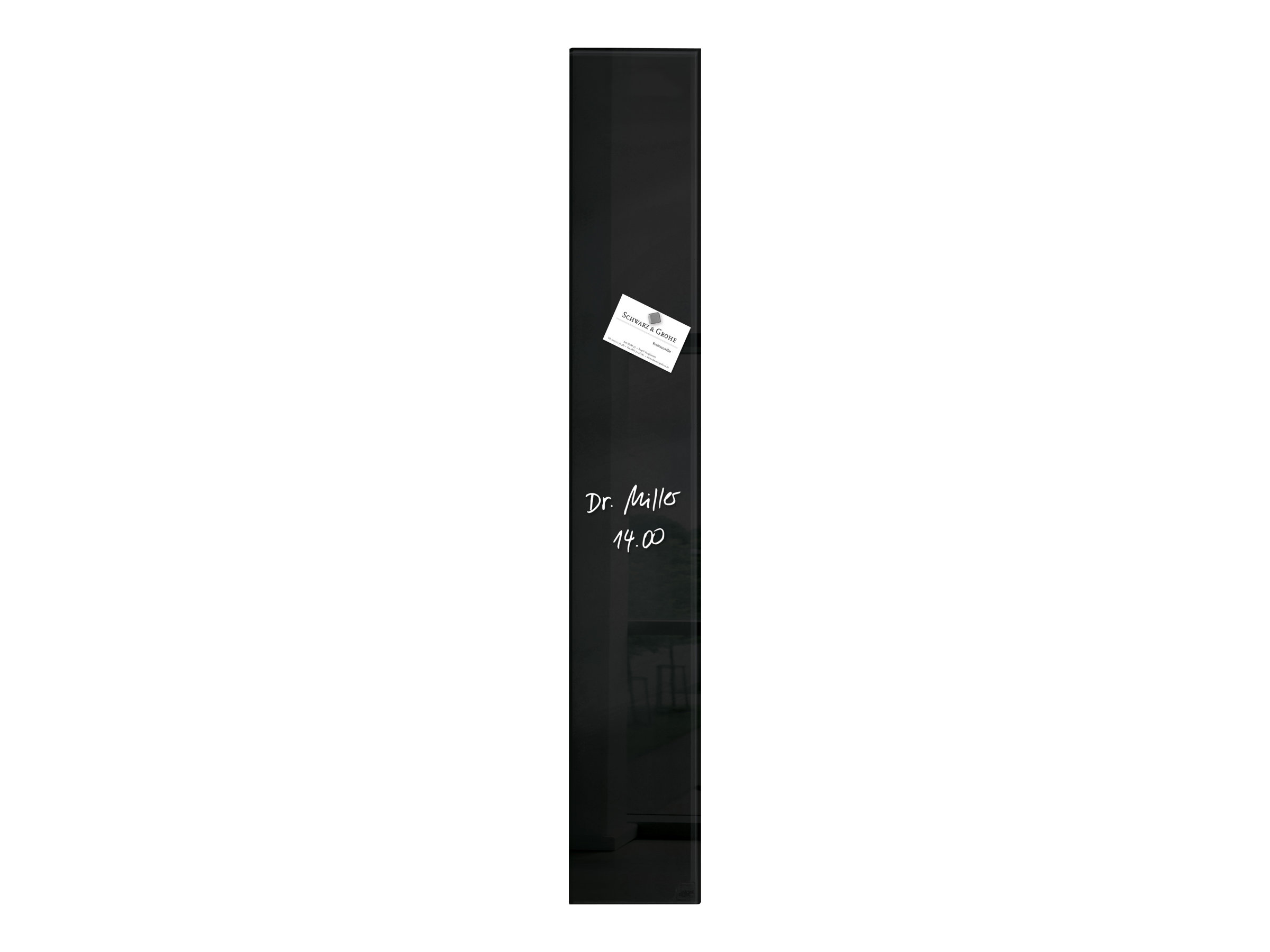 SIGEL Glas-Magnettafel artverum® 12,0 x 78,0 cm schwarz SIGEL Glas-Magnettafel artverum® 12,0 x 78,0 cm schwarz