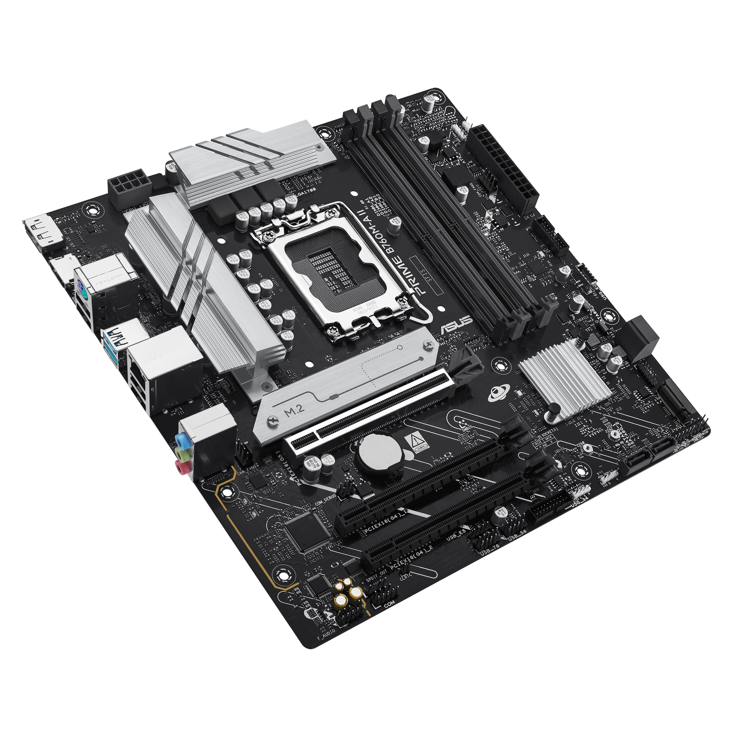 ASUS PRIME B760MA IICSM LGA 1700 mATX motherboard DDR5 PCIe 50 1xHDMI 1xDP 2xM2 4xSATA