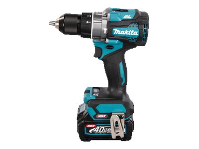 makita HP001GD201 AkkuSchlagbohrschrauberSet 40,0 V max, mit 2 Akkus