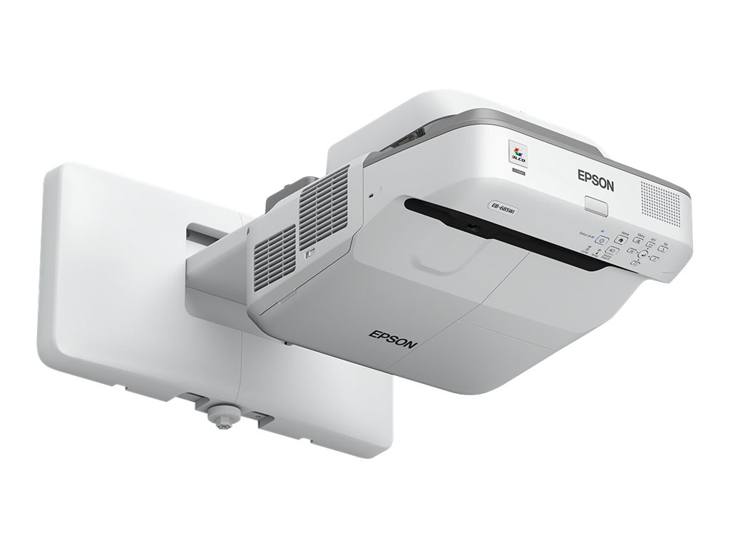 EPSON EB-685Wi 3LCD WXGA interactive ultra short throw projector 1280x800 16:10 3500 lumen 16W speaker