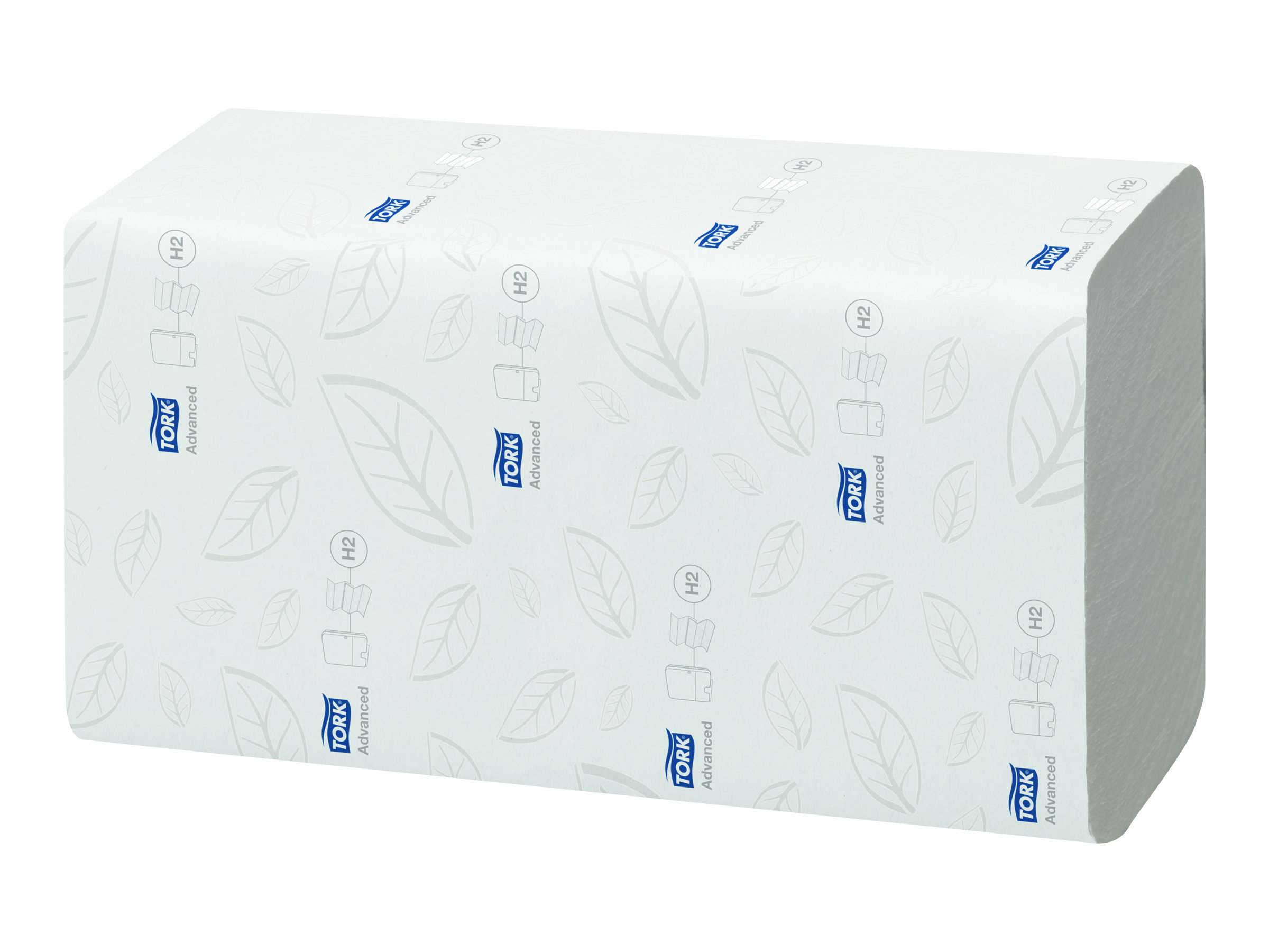 TORK Papierhandtuecher 129089 Xpress® H2 Advanced schnellaufloesend Interfold-Falzung 2-lagig 4.200 Tuecher