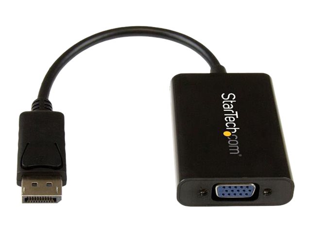 StarTech.com DisplayPort to VGA Adapter with Audio - 1920x1200 - DP to VGA Converter for Your VGA Monitor or Display (DP2VGAA) - DisplayPort/VGA-Adapter - 18.4 m