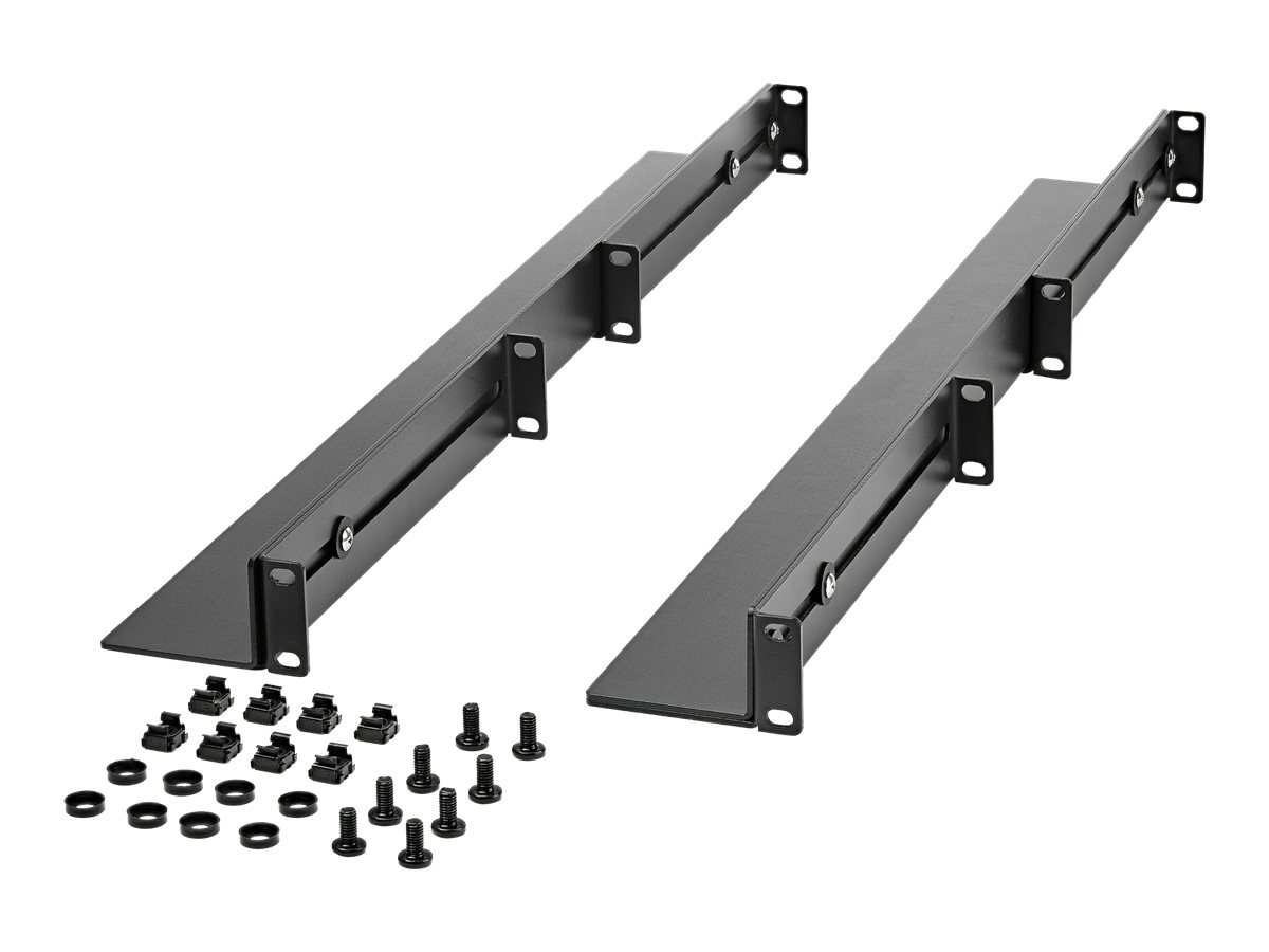 STARTECH.COM 1U Server Rack Rails with Adjustable Mounting Depth 4 post EIA/ECA-310 Compliant Supports up to 200lbs