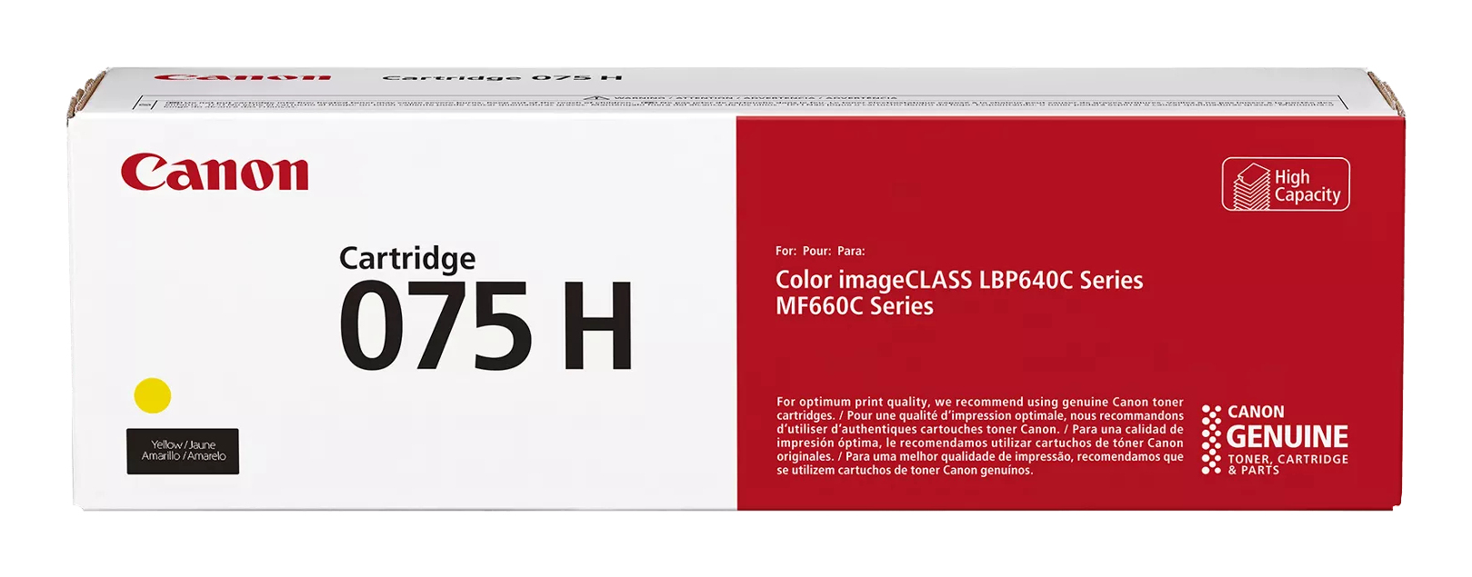 Canon 075H Y gelb Toner