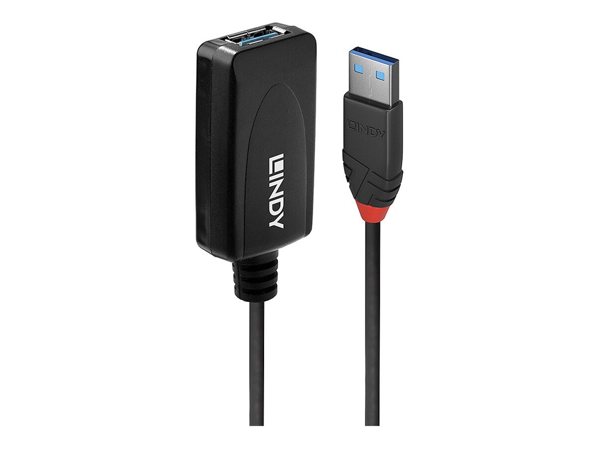 LINDY USB 3.0 Aktiv-Verlaengerung 5m unterstuetzt USB SuperSpeed-Transferraten bis max. 5Gbitps LINDY USB 3.0 Aktiv-Verlaengerung 5m unterstuetzt USB SuperSpeed-Transferraten bis max. 5Gbitps