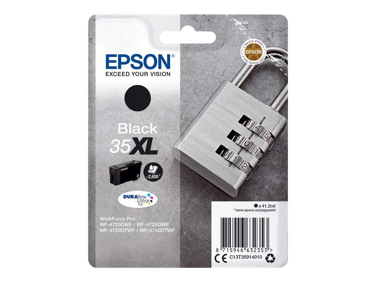 EPSON 35XL / T3591XL  schwarz Druckerpatrone